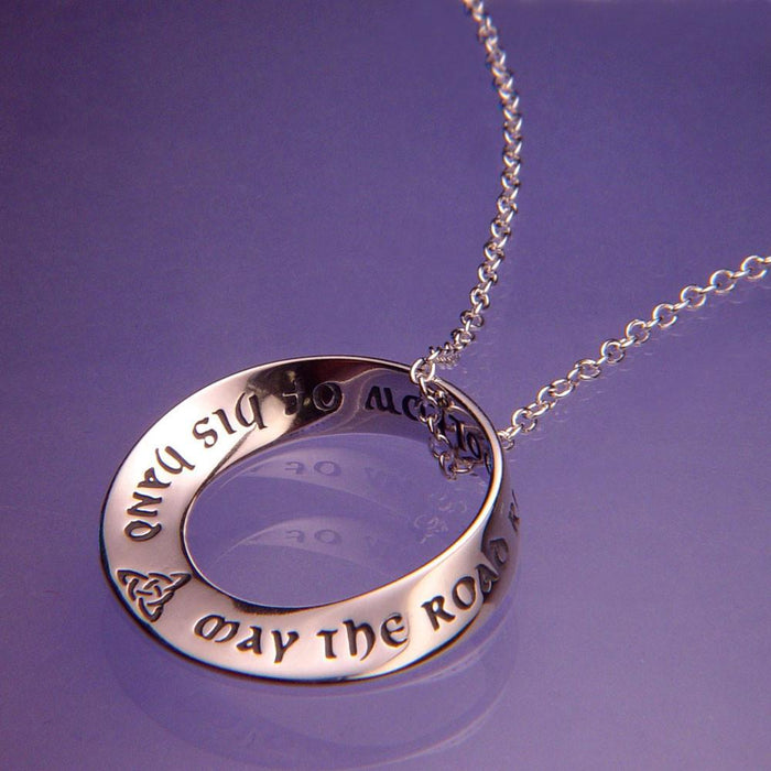 May The Road Rise To Meet You - St. Patrick Necklace