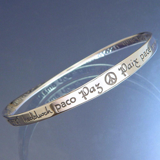Peace In Forty Languages Bracelet
