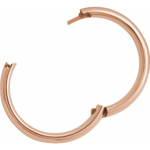 CLIQ® Hinged Adjustable Half Round Comfort-Fit Band 58026 - 4 mm - 8 mm