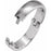 Cliq Sterling Silver ring on a white background-Tender Essentials-Stuller