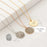 Round Fingerprint Memorial Necklace-Jewelry-Anavia-Afterlife Essentials