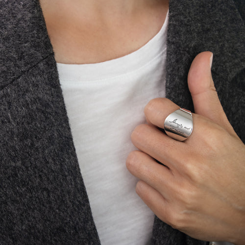Personalized Cigar Ring