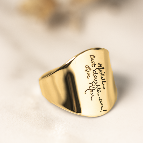 Personalized Cigar Ring