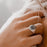 Personalized Elegant Round Ring Jewelry