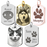 Personalized Dog Tag Pendant Jewelry
