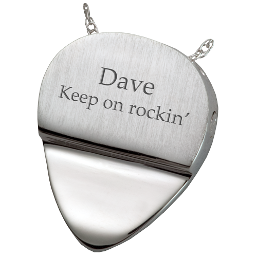 Personalized Guitar Pick Pendant Jewelry