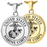 B&B Round Military Pendant