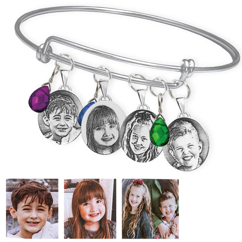 Personalized Petite Oval Pendant