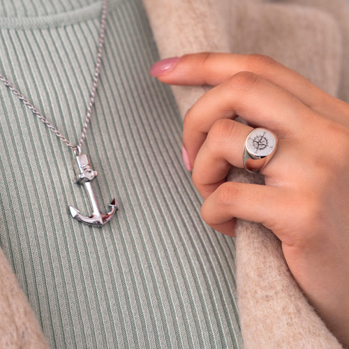 Personalized Elegant Round Ring Jewelry