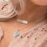 Personalized Bar Pendant Horizontal- Flat Memorial Jewelry