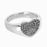 Personalized Bold Heart Ring