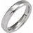 Cliq Silver ring with a smooth finish on a white background-Stuller-Tender Essentials
