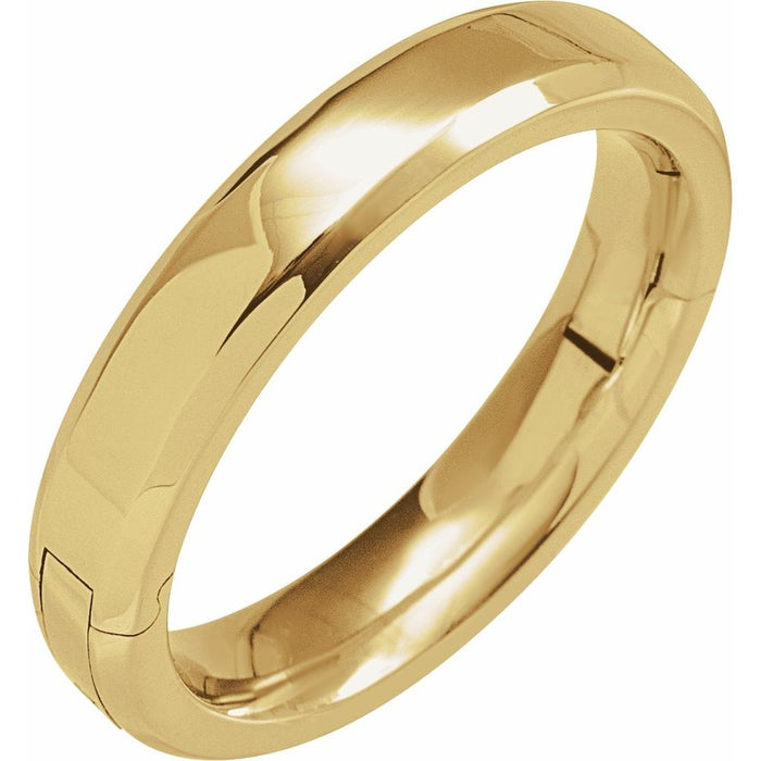 CLIQ® Hinged Adjustable Beveled Edge Comfort-Fit Band 58036 - 4 mm - 8 mm