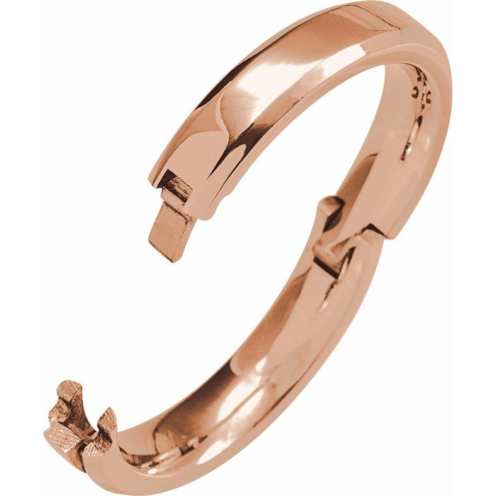 CLIQ® Hinged Adjustable Beveled Edge Comfort-Fit Band 58036 - 4 mm - 8 mm