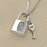 Lock and Key Pendant Jewelry
