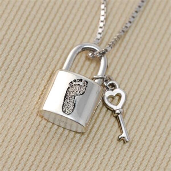 Lock and Key Pendant Jewelry