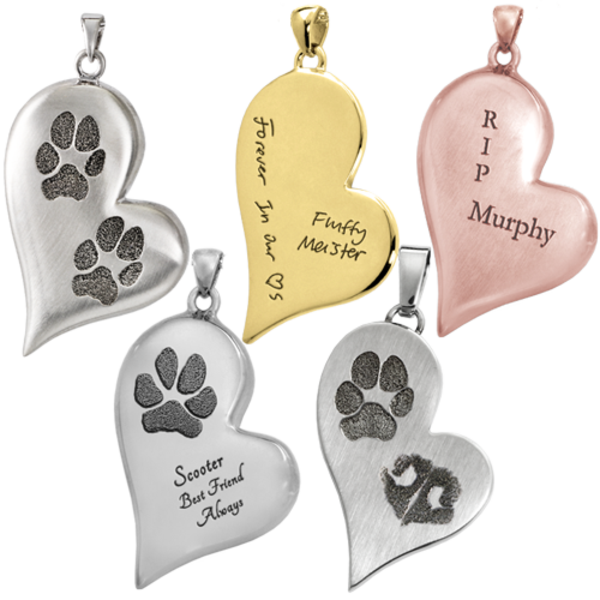 Personalized Teardrop Heart Pendant Jewelry