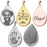 Personalized Teardrop Pendant Jewelry