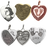 Personalized Peaceful Heart Pendant