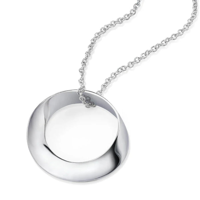 Pure Mobius 14K Gold Necklace