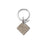 Fingerprint Diamond Memorial Key Chain with Angel Wing Charm-Jewelry-Anavia-Afterlife Essentials
