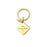 Fingerprint Diamond Memorial Key Chain with Angel Wing Charm-Jewelry-Anavia-Afterlife Essentials