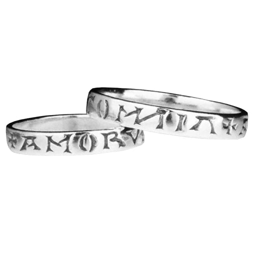 Latin: Amor Vincit Omnia - Virgil Ring