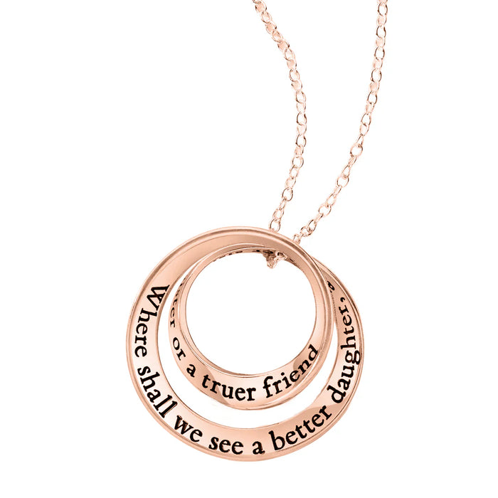 Daughter Sister Friend 14K Gold Necklace