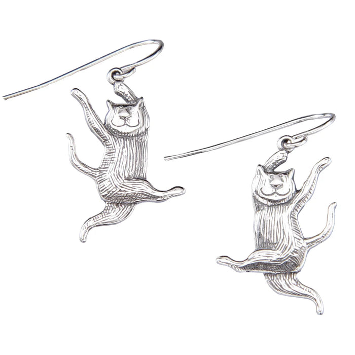 Dancing Cat - Edward Gorey Earrings