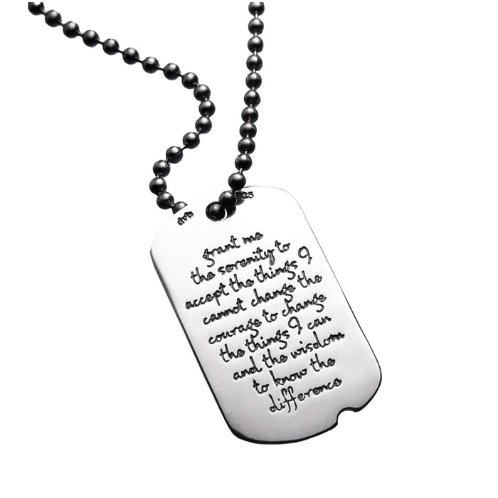 Serenity Prayer Necklace