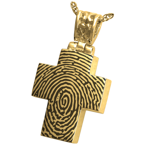 Cross With Filigree Bail Jewelry