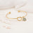 Custom Fingerprint Charm Memorial Bangle Bracelet-Jewelry-Anavia-Afterlife Essentials