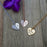 Half Heart Fingerprint Memorial Necklace-Jewelry-Anavia-Afterlife Essentials