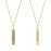 Bar Fingerprint Memorial Necklace-Jewelry-Anavia-Afterlife Essentials