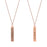 Bar Fingerprint Memorial Necklace-Jewelry-Anavia-Afterlife Essentials