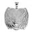 Custom Fingerprint Angel Wing Charm or Pendant Jewelry