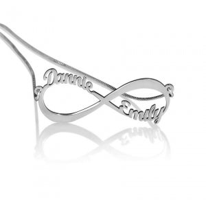 Personalized Infinity Name Necklace with Chain Jewelry