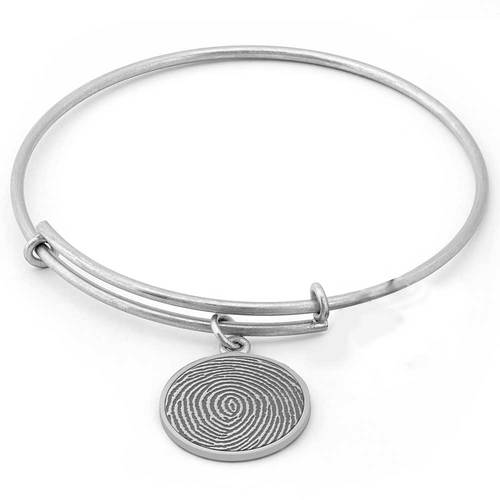 Custom Fingerprint Expandable Bracelet Jewelry