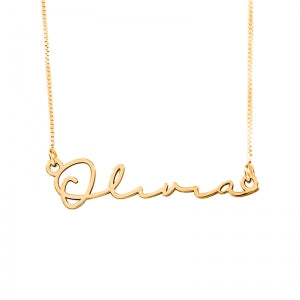 Minimalist Script Name Necklace with Chain Included Jewelry