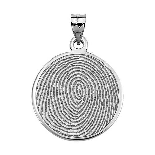 Round Custom Print Medal Jewelry