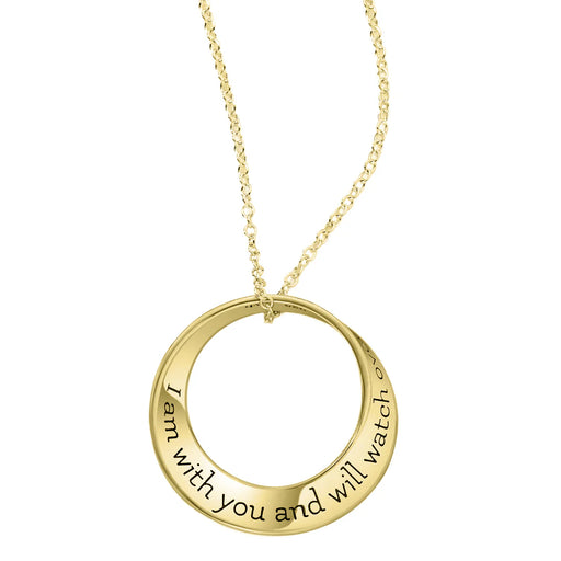 I Am With You 14K Gold Necklace