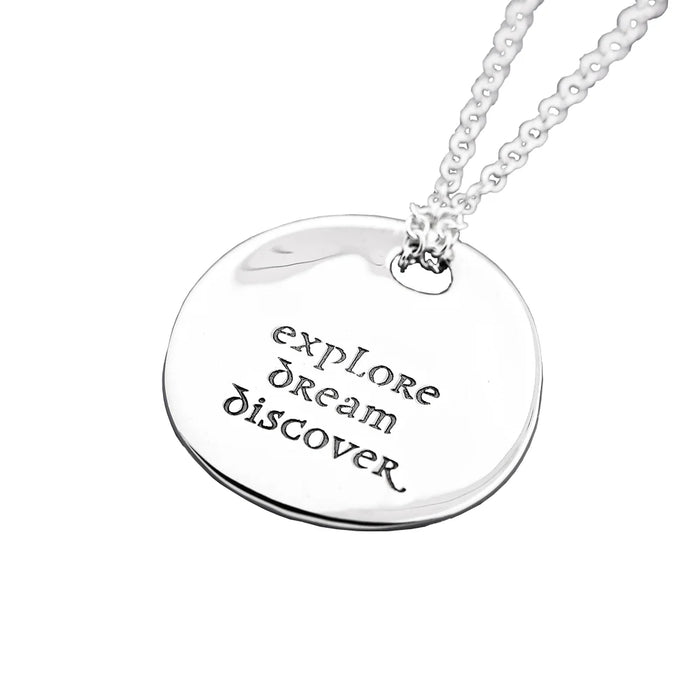 Explore Dream Discover - Mark Twain Necklace