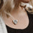 Personalized Peaceful Heart Pendant