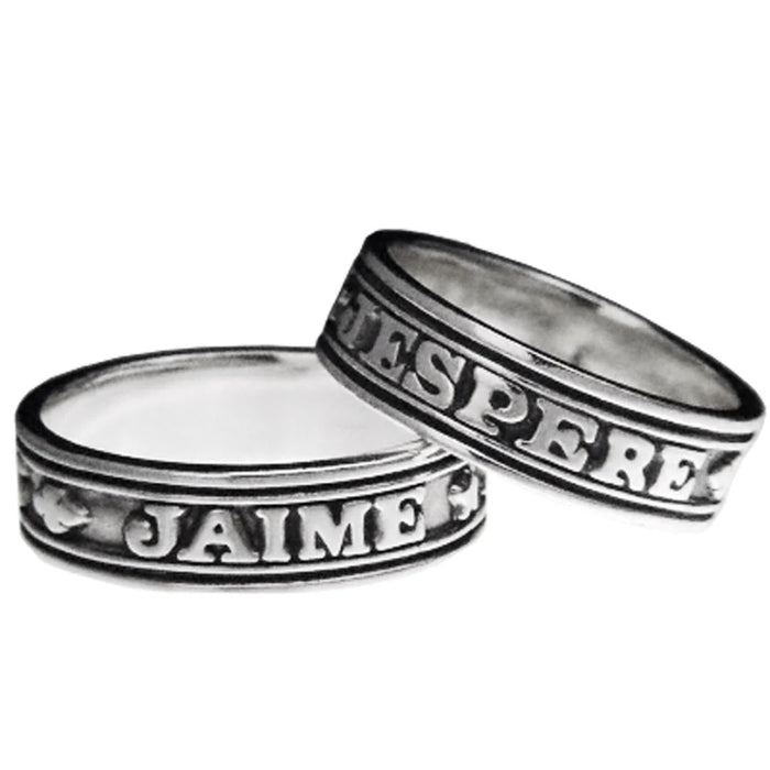 French: JAIME ET JESPERE Ring