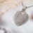 Personalized Heart with Filigree Bail Jewelry