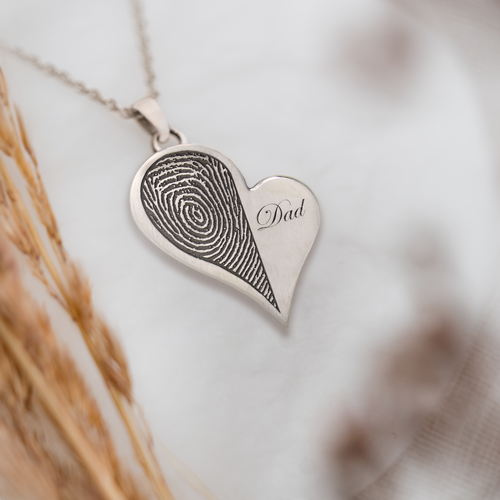 Personalized Teardrop Heart Pendant Jewelry