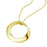 Pure Mobius 14K Gold Necklace