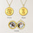 Round Logo Photo Locket Necklace-Jewelry-Anavia-Afterlife Essentials