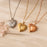 Custom Plant Pattern Photo Heart Locket-Jewelry-Anavia-Afterlife Essentials