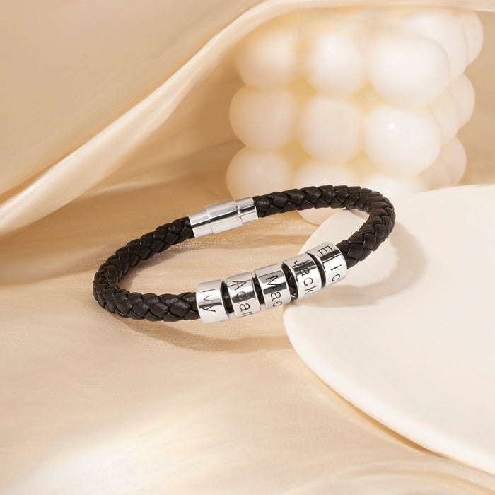 Custom Braided Rope Bead Bracelet-Jewelry-Anavia-Afterlife Essentials